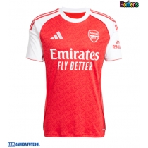 Camisa de Futebol Arsenal Viktor Gyokeres #14 Equipamento Principal 2025-26 Manga Curta